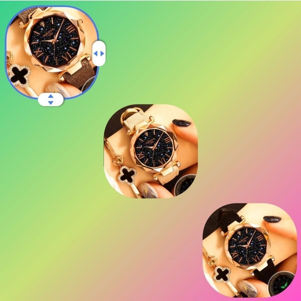 Watch Women 2019 Luxury Brand Women's Watches Personality Romantic Starry Sky Wr